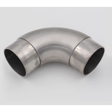 Round pipe curved elbow