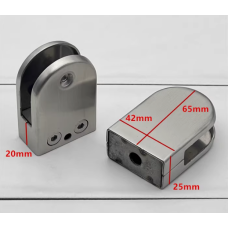 Public toilet toilet partition Hardware 304 stainless steel support feet ultra-low ultra-low U-shaped support base